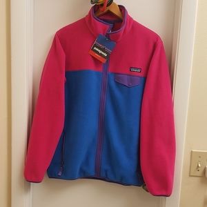 Patagonia fleece zip up jacket size L